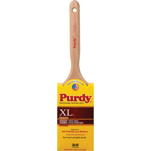 XL Bow Paint Brush, Poly/Nylon, Wood Handle, 3" Width Pathway Supply LP