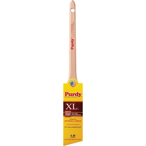 Pinceau XL Dale, Poly/nylon, Manche Bois, Largeur de 1-1/2" Pathway Supply LP
