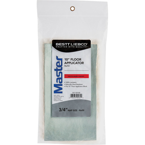 Tampon de rechange pour applicateur pour plancher en cuir d'agneau Pathway Supply LP