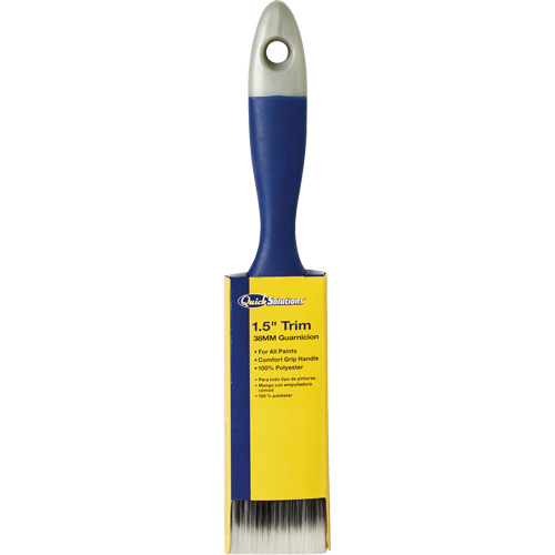 Pinceau &agrave; garniture Quick Solutions, Polyester, Manche Plastique, Largeur de 1-1/2" Pathway Supply LP