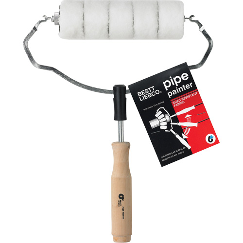 Pipe Painter Roller Cover and Frame, 2 Pieces Pathway Supply LP