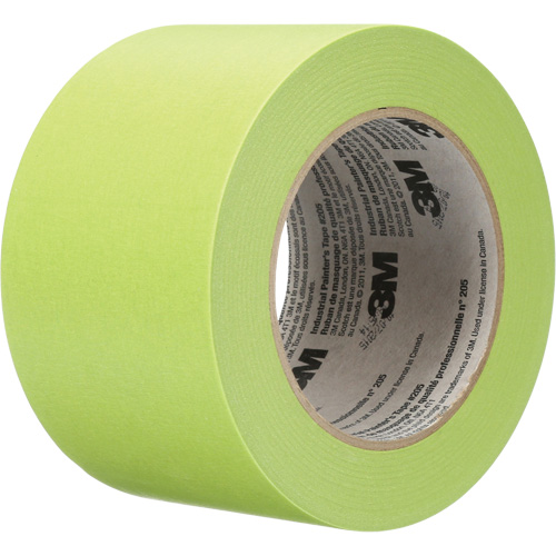 Industrial Painter's Tape 205, 72 mm (2-4/5") x 55 m (180'), Green Pathway Supply LP