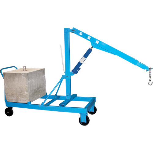 Potences de levage - Fl&egrave;che inverse, Lev&eacute;e 8', 3000 lb (1,5 tonne), 57" bras, 78" ha Pathway Supply LP