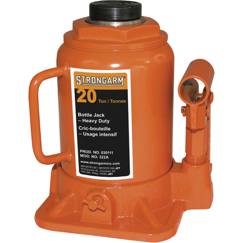 322A Cric-bouteille, 20 tonne(s), 14-3/4" Hauteur &eacute;lev&eacute;e Pathway Supply LP