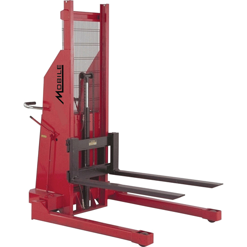 Gerbeur hydraulique, Fonctionnement &eacute;lectrique, Capacit&eacute; 1500 lb, Lev&eacute;e max 80" Pathway Supply LP