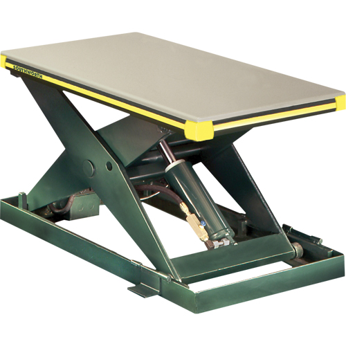 Hydraulic Backsaver Scissor Lift Table, Steel, 24" W x 48" L, 2000 lbs. Capacity Pathway Supply LP