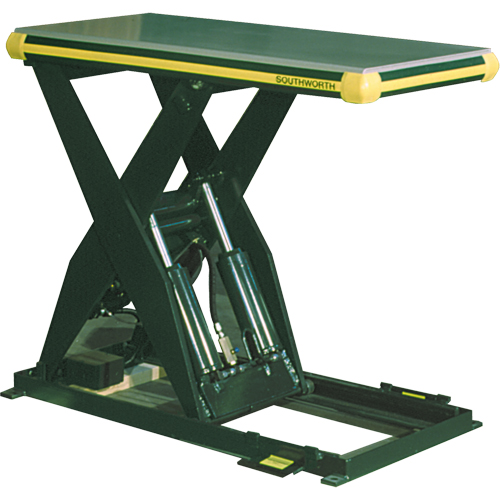 Hydraulic Backsaver Scissor Lift Table, Steel, 48" L x 36" W, 4000 lbs. Capacity Pathway Supply LP