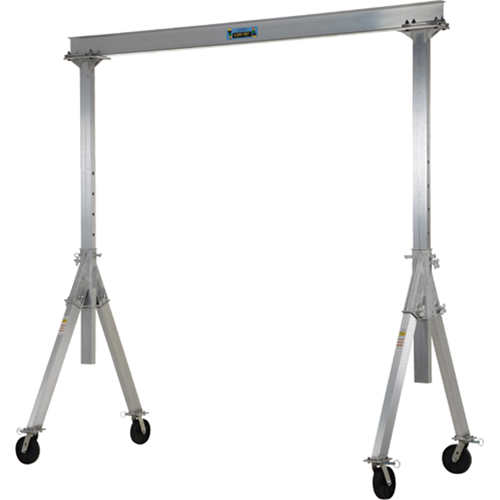 Grue mobile ajustable en aluminium, 10' lo, Capacit&eacute; 2000 lb (1 tonne) Pathway Supply LP