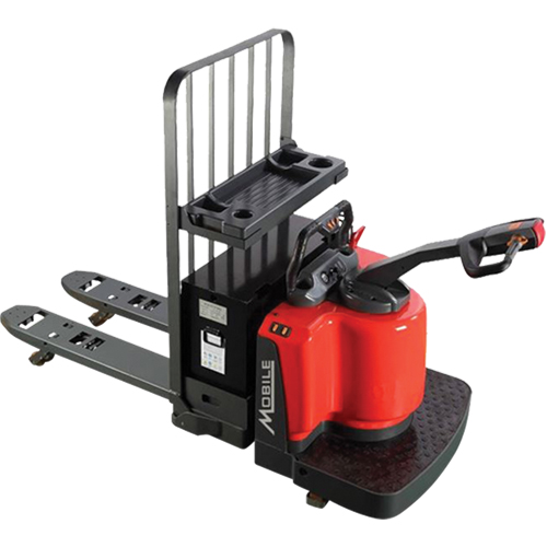 HESPT60N Heavy-Duty Self-Propelled Electric Pallet Truck, 6000 lbs. Cap., 48" L x 21.5" W Pathway Supply LP