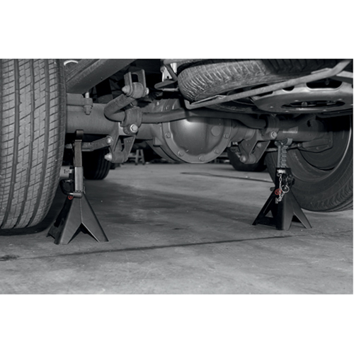 Jack Stands, Locking Pin, 3 tons Capacity, 11-4/5" - 17-9/10" H Pathway Supply LP