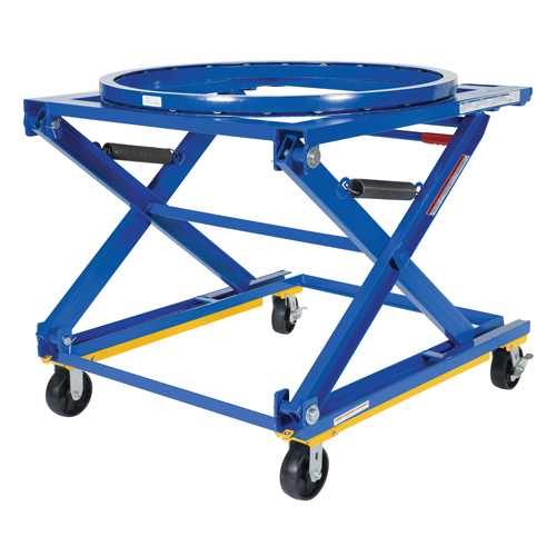 Support de palette ajustable - mobile, 42-1/2" lo x 40" la, Capacit&eacute; 1500 lb Pathway Supply LP