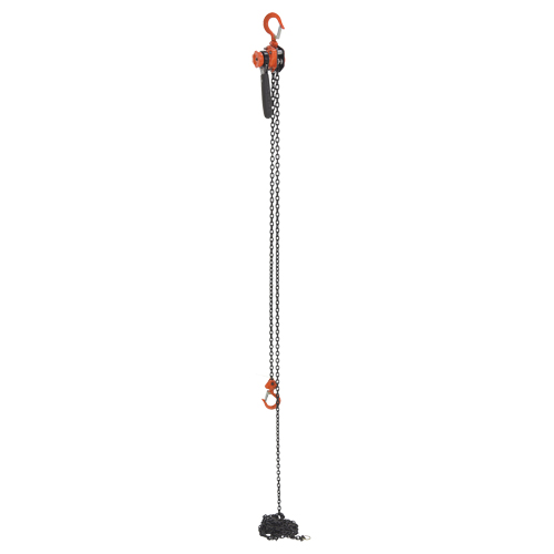 Mini palan &agrave; levier, Lev&eacute;e 15', Cabacit&eacute; 500 lb (0,25 tonne), Chaîne en Acier Pathway Supply LP