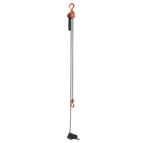 Mini palan &agrave; levier, Lev&eacute;e 15', Cabacit&eacute; 500 lb (0,25 tonne), Chaîne en Acier Pathway Supply LP