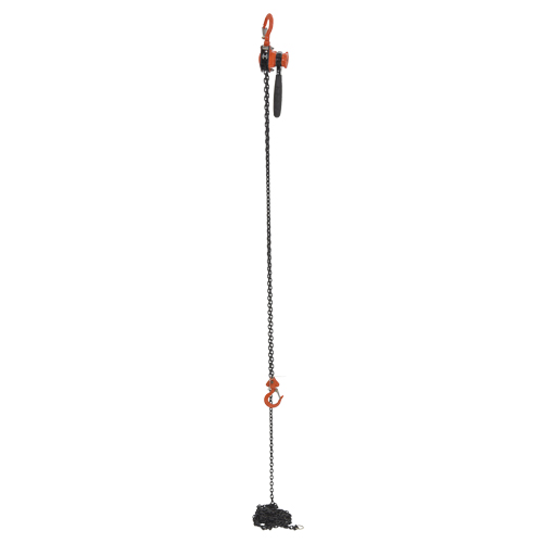 Mini palan &agrave; levier, Lev&eacute;e 15', Cabacit&eacute; 500 lb (0,25 tonne), Chaîne en Acier Pathway Supply LP