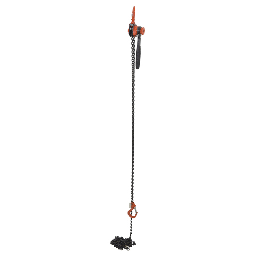 Mini palan &agrave; levier, Lev&eacute;e 20', Cabacit&eacute; 1000 lb (0,5 tonne), Chaîne en Acier Pathway Supply LP