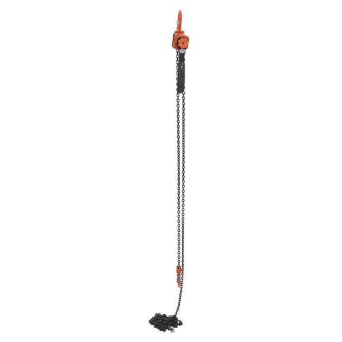 Mini palan &agrave; levier, Lev&eacute;e 20', Cabacit&eacute; 1000 lb (0,5 tonne), Chaîne en Acier Pathway Supply LP