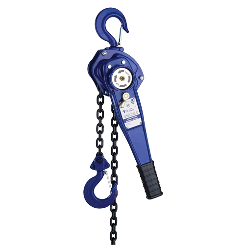Lever Hoist, 5' Lift, 3000 lbs. (1.5 tons) Capacity, Grade 80 load chain Chain Pathway Supply LP