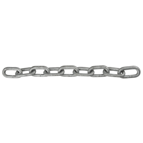 Straight Link Chain, Low Carbon Steel, 3/4" x 100' (30.4 m) L, Grade 30, 10600 lbs. (5.3 tons) Load Capacity Pathway Supply LP