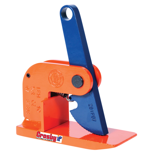 IPH10 Horizontal Lifting Clamp, 1000 lbs. (0.5 tons) Limit, 0" - 3/4" Jaw Pathway Supply LP