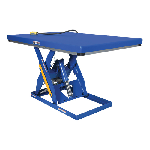 Table &eacute;l&eacute;vatrice &agrave; ciseaux hydraulique, Acier, 48" lo x 24" la, Cap. 3000 lb Pathway Supply LP