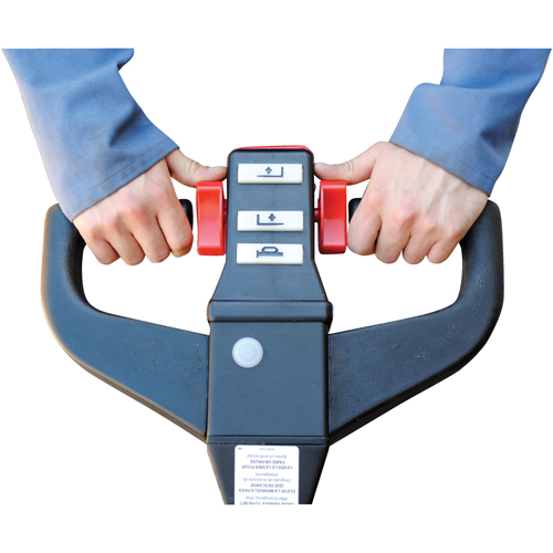 Fully Powered Electric Pallet Truck, 4500 lbs. Cap., 48" L x 30.25" W Pathway Supply LP