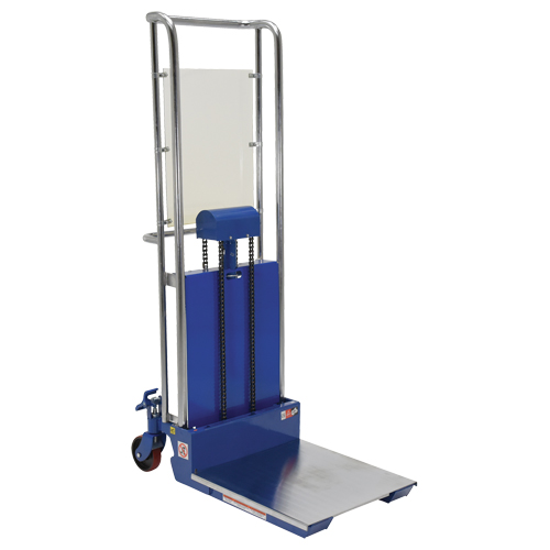 Gerbeur Hefti-Lift, M&eacute;canisme Pompe au pied, Capacit&eacute; de 880 lb, Levage max de 59" Pathway Supply LP