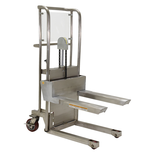 Gerbeur Hefti-Lift, M&eacute;canisme Pompe au pied, Capacit&eacute; de 450 lb, Levage max de 45-5/8" Pathway Supply LP