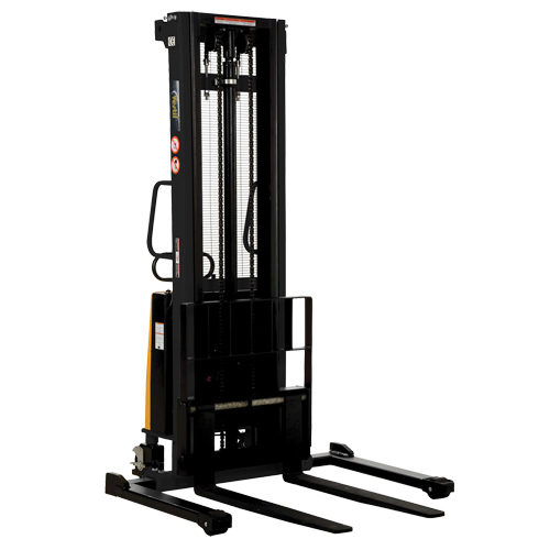 Fork Lift Stacker, Electric Operated, 2000 lbs. Capacity, 137" Max Lift Pathway Supply LP