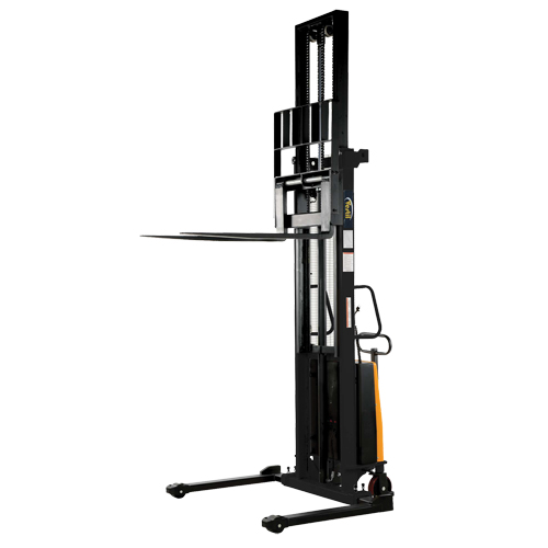 Fork Lift Stacker, Electric Operated, 2000 lbs. Capacity, 150" Max Lift Pathway Supply LP