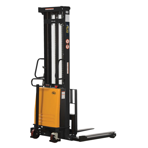 Fork Lift Stacker, Electric Operated, 2000 lbs. Capacity, 150" Max Lift Pathway Supply LP