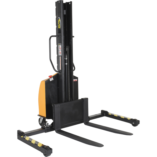 Gerbeur motoris&eacute; avec m&acirc;t &eacute;troit, Fonctionnement &eacute;lectrique, Capacit&eacute; 1500 lb, Lev&eacute;e max 63" Pathway Supply LP