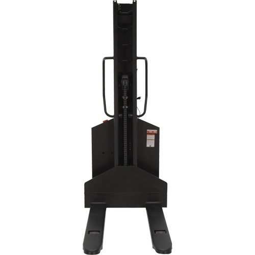 Narrow Mast Powered Lift Stacker, Electric Operated, 1000 lbs. Capacity, 63" Max Lift Pathway Supply LP