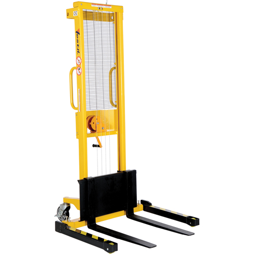 Gerbeur manuel, Fonctionnement Treuil manuel, Capacit&eacute; 770 lb, Lev&eacute;e max 60" Pathway Supply LP