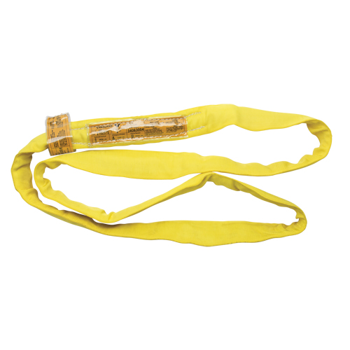 Polyester Round Sling, Yellow, 2-1/2" W x 3' L, 9000 lbs. Vertical Load Pathway Supply LP
