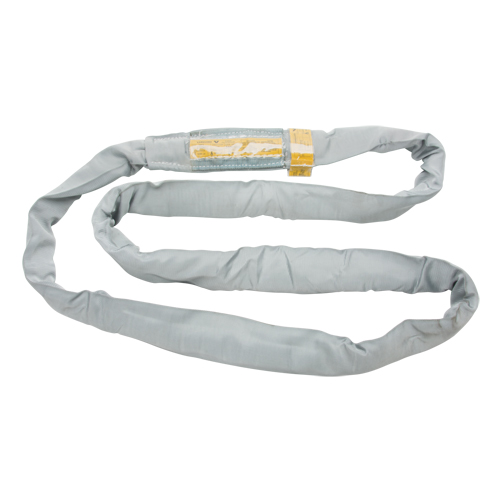 Polyester Round Sling, Grey, 4" W x 6' L, 32000 lbs. Vertical Load Pathway Supply LP