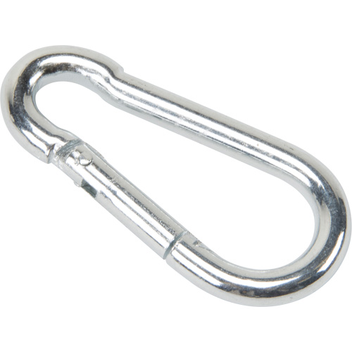 Zinc Plated Snap Hook, 220 lbs (0.11 tons) Working Load Limit, 3/16" Size, 5/16" Eye Pathway Supply LP