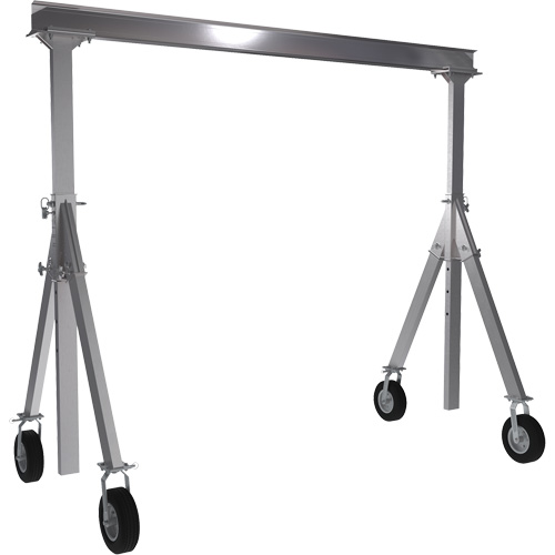 Grue-portique ajustable en aluminium, 10' lo, Capacit&eacute; 1500 lb (0,75 tonne) Pathway Supply LP