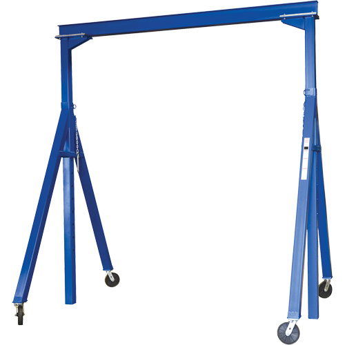 Adjustable Steel Gantry Crane, 10' L, 2000 lbs. (1 tons) Capacity Pathway Supply LP