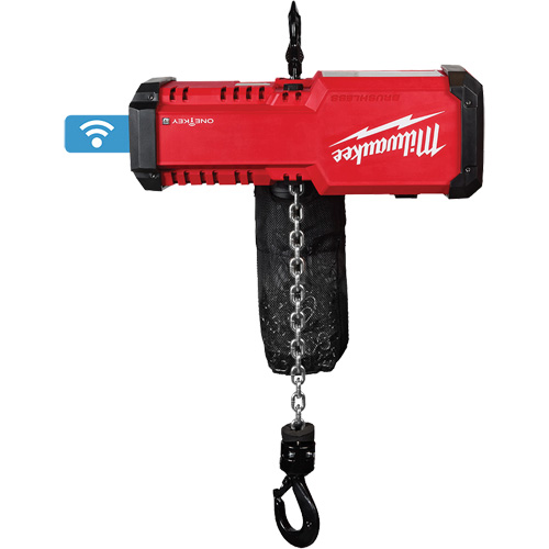 M18 Compact 1-Ton Chain Hoist with ONE-KEY, 2204 lbs. (1 tons) Capacity Pathway Supply LP