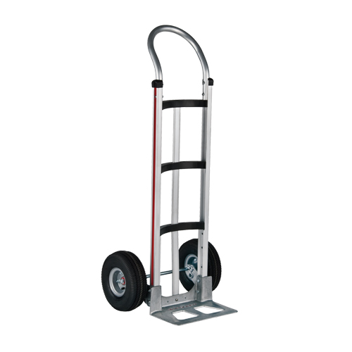 Knocked Down Hand Truck, Continuous Handle, Aluminum, 48" Height, 500 lbs. Capacity Pathway Supply LP