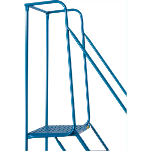 CSA-Certified Rolling Step Ladder, 5 Steps, 22" Step Width, 46" Platform Height, Steel Pathway Supply LP