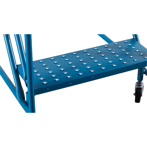 CSA-Certified Rolling Step Ladder, 5 Steps, 22" Step Width, 46" Platform Height, Steel Pathway Supply LP