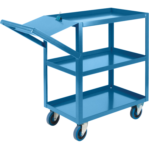 Chariots &agrave; cueillette, 36" h x 18" la x 46" p, 3 Tablettes, Capacit&eacute; 1200 lb Pathway Supply LP