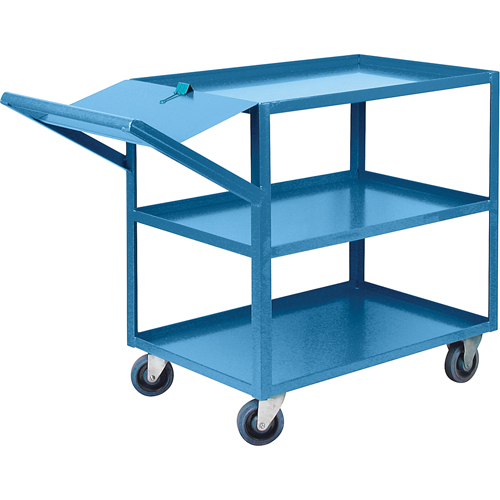 Chariots &agrave; cueillette, 36" h x 24" la x 52" p, 3 Tablettes, Capacit&eacute; 1200 lb Pathway Supply LP