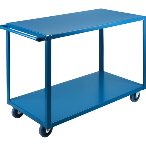 Heavy-Duty Shelf Carts, 2 Tiers, 24" W x 36" H x 51" D, 1200 lbs. Capacity Pathway Supply LP