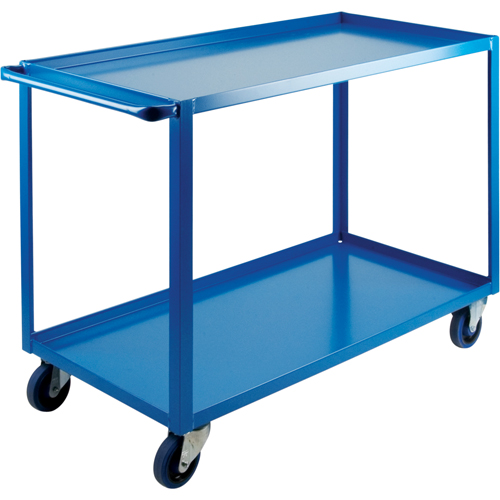 Heavy-Duty Shelf Carts, 2 Tiers, 24" W x 36" H x 51" D, 1200 lbs. Capacity Pathway Supply LP