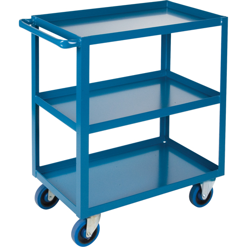 Chariot &agrave; tablettes robuste, 3 Tiers, 24" la x 48" h x 39" p, Capacit&eacute; 1200 lb Pathway Supply LP