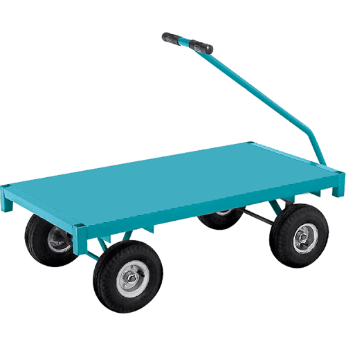 Platform Trucks - Ergonomic Platform Wagon Trucks, 24" W x 48" L, 1000 lbs. Capacity Pathway Supply LP