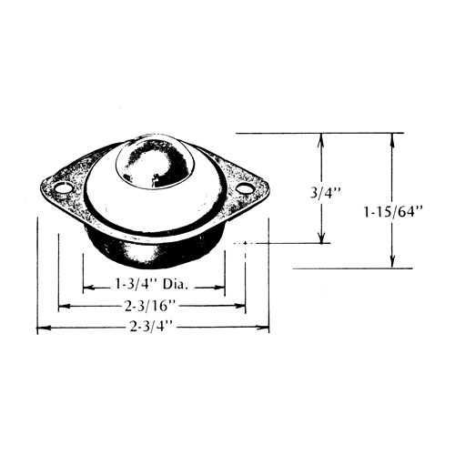 Billes de manutention en acier Pathway Supply LP
