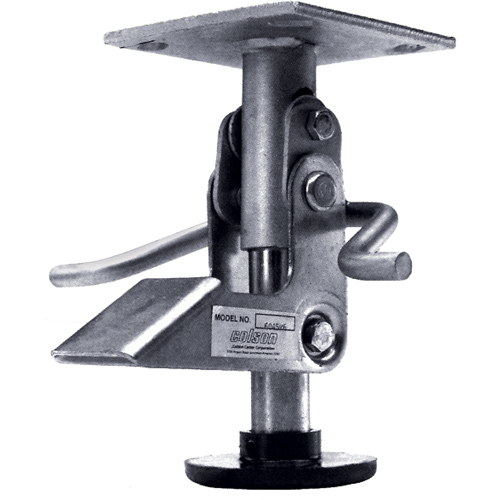 Floor Lock Brakes - Heavy-Duty, 6-7/32" Extended Height, 5-11/64" Retracted Height Pathway Supply LP